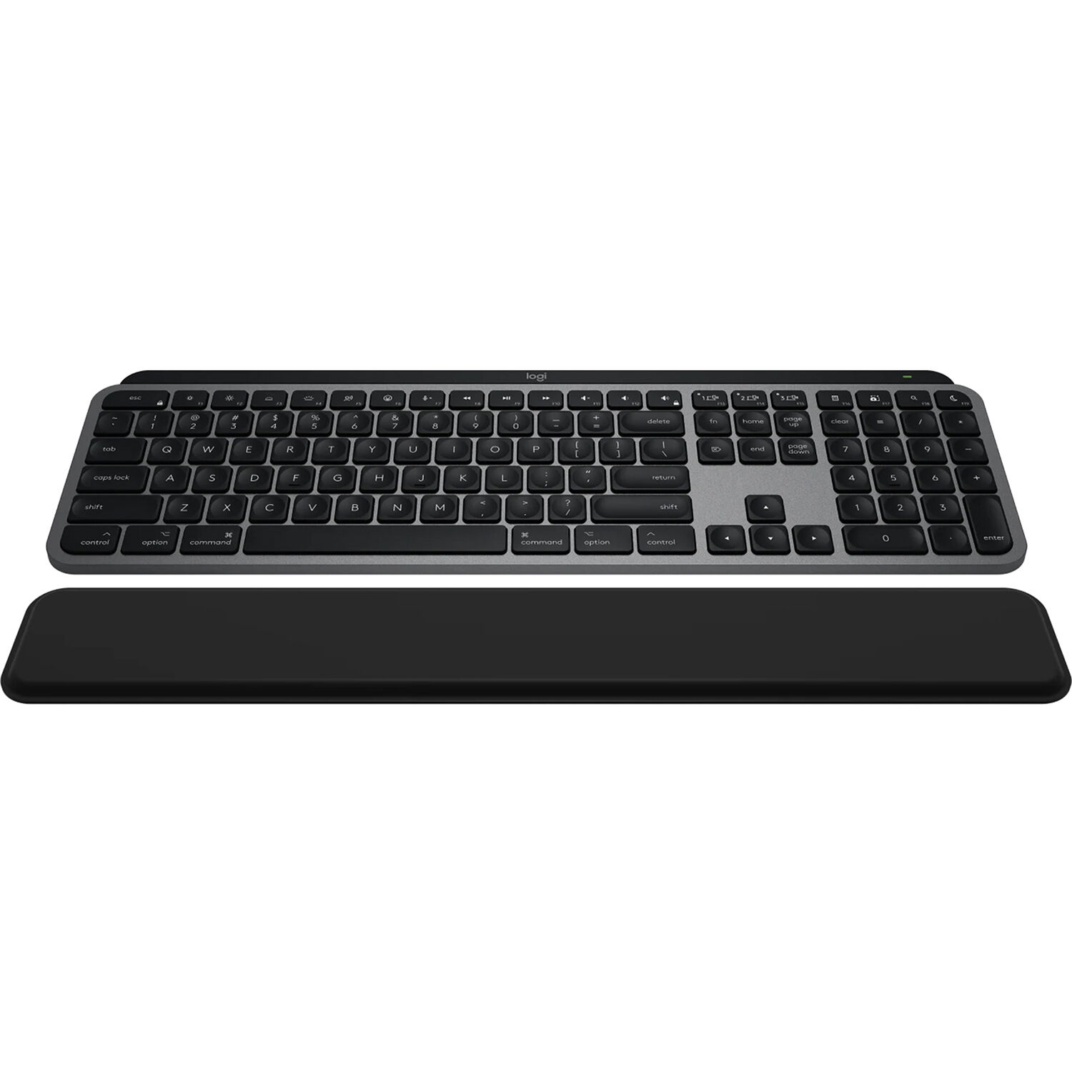 Logitech MX Keys S Combo for Mac wireless keyboard and mouse set in Grey — view 13