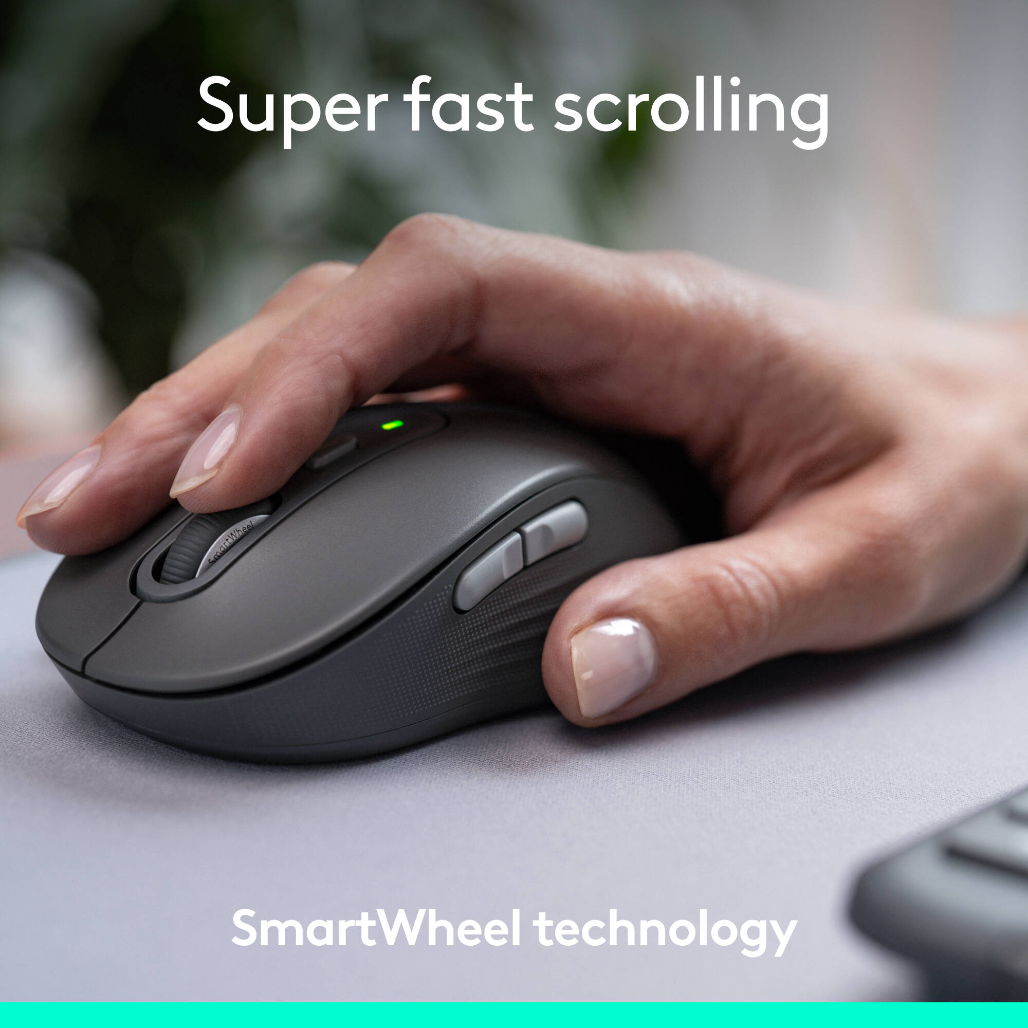Logitech MK955 for Business Copilot wireless keyboard and mouse combo for business productivity — view 5