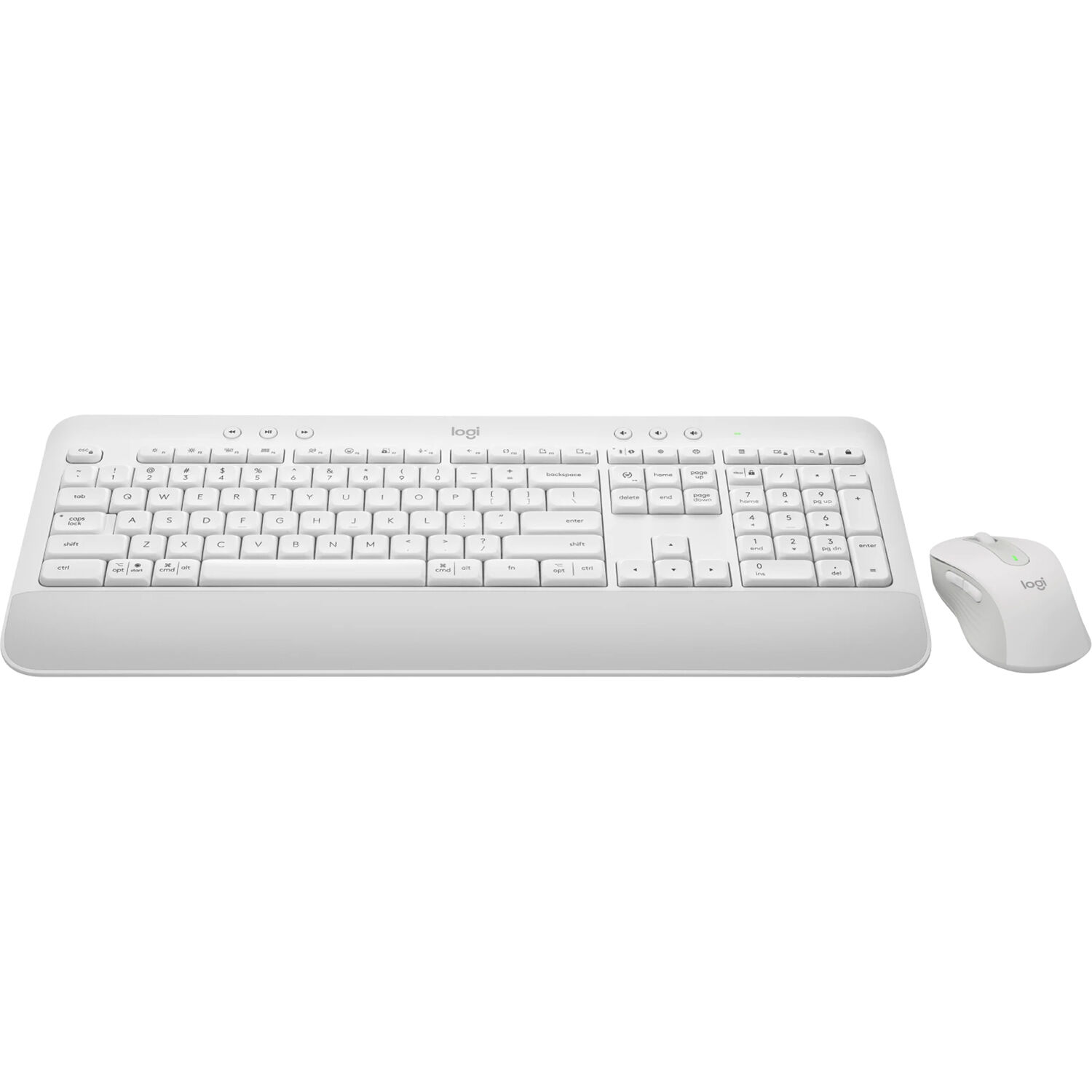 Logitech MK650 Combo B2B wireless keyboard and mouse in off white for business use — view 13
