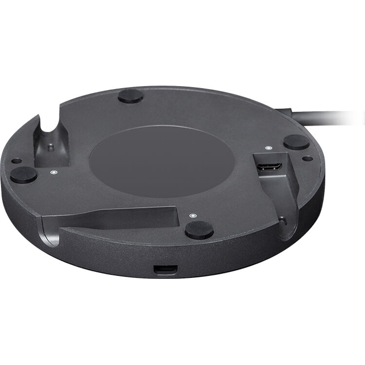 Logitech Rally Mic Pod Hub accessory for conference room microphone connectivity — view 2