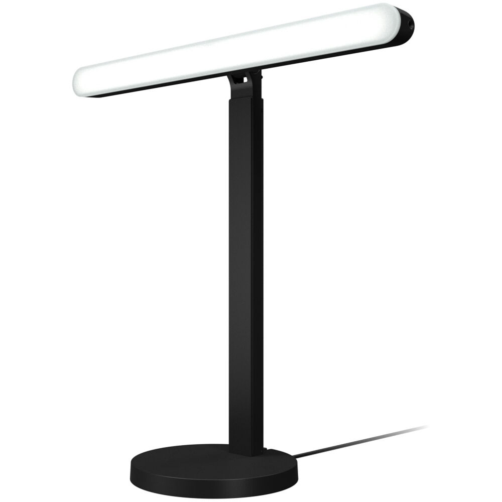 Logitech G Litra Beam premium LED streaming key light in graphite for desktop video lighting — view 3
