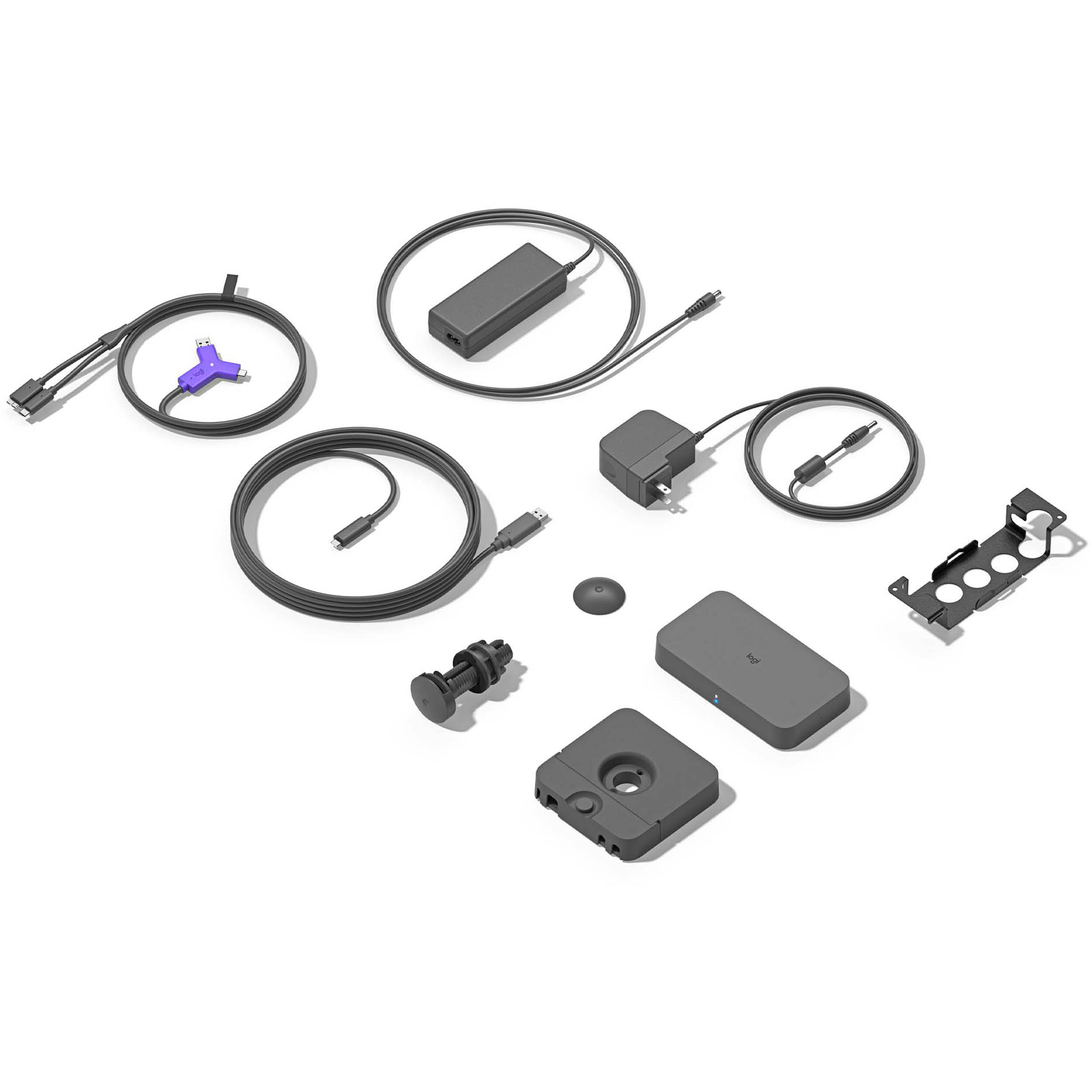 Logitech Swytch 952-000009 meeting-room adapter for BYOD conferencing and single-cable laptop switching — view 2