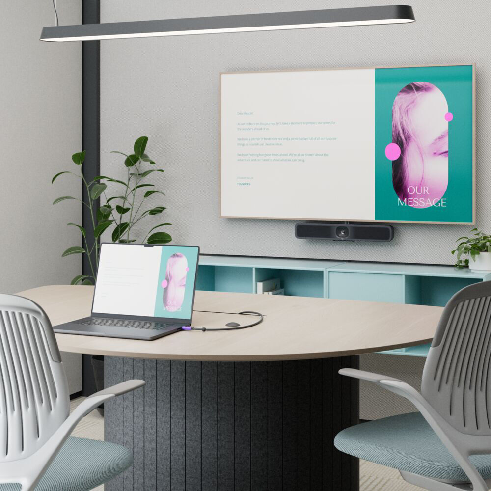 Logitech active USB cable for Meetup 2 and Rally Board 65 installations — view 9