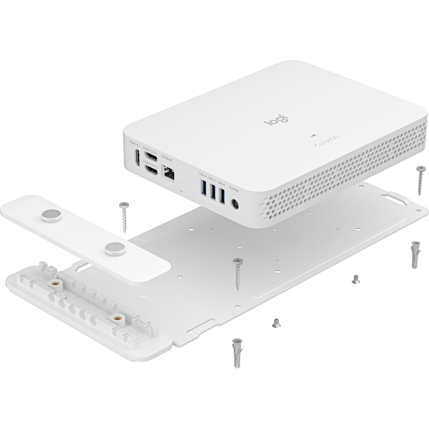 Logitech Compute Mount for secure enterprise hardware installation — view 3