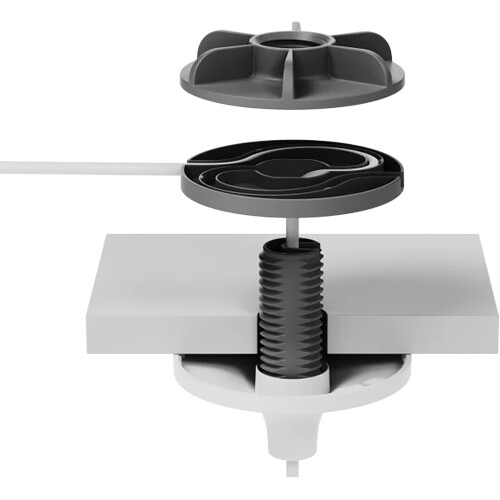 Logitech Rally Mic Pod pendant mount for ceiling installation — view 4