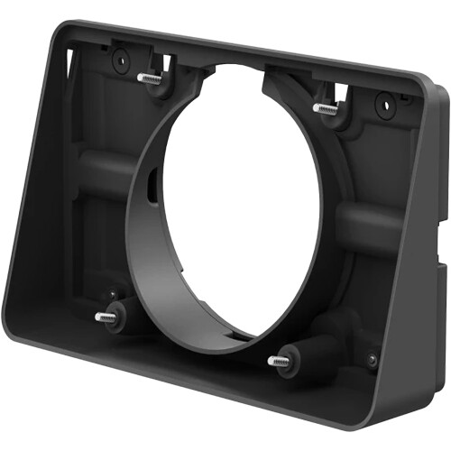 Logitech Tap Scheduler graphite angle mount for angled room scheduling display — view 3
