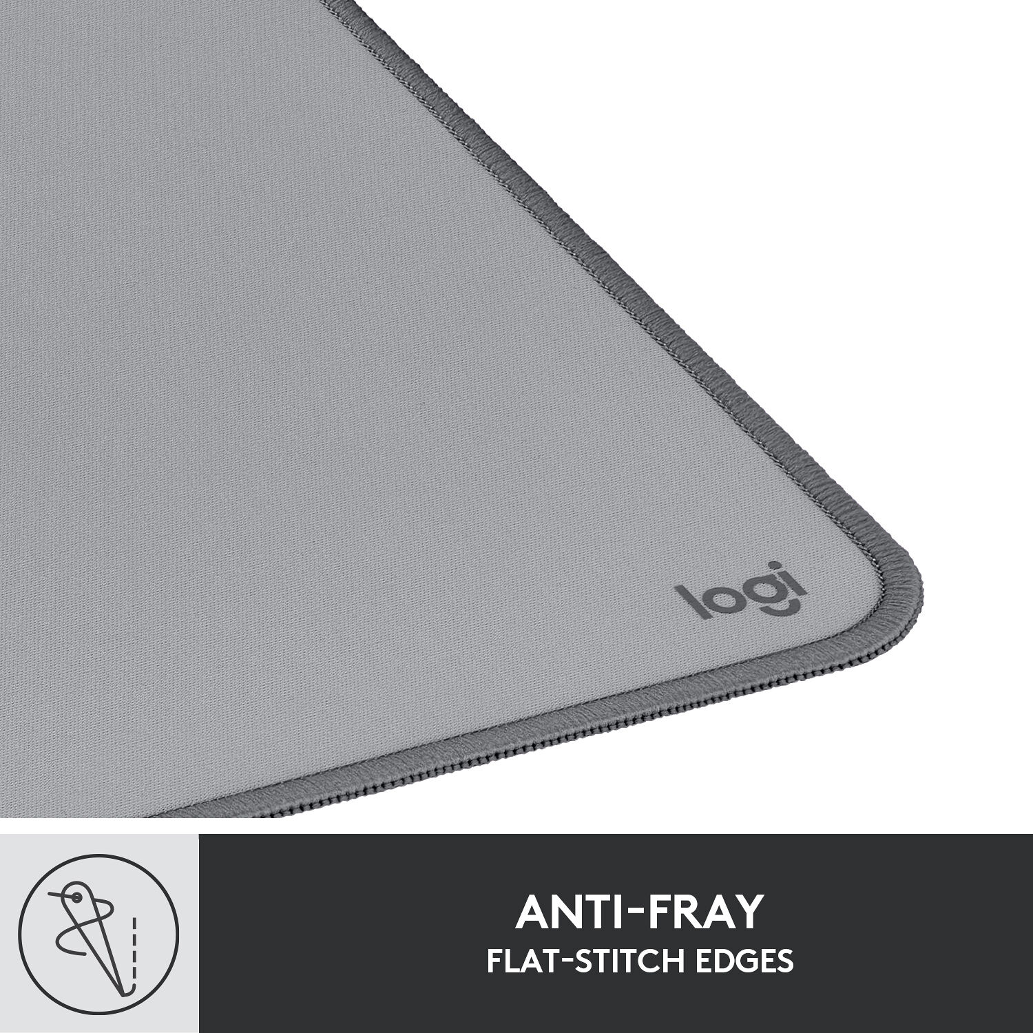 Logitech Desk Mat Studio Series mid-tone desk mat for office and home workspace protection — view 3