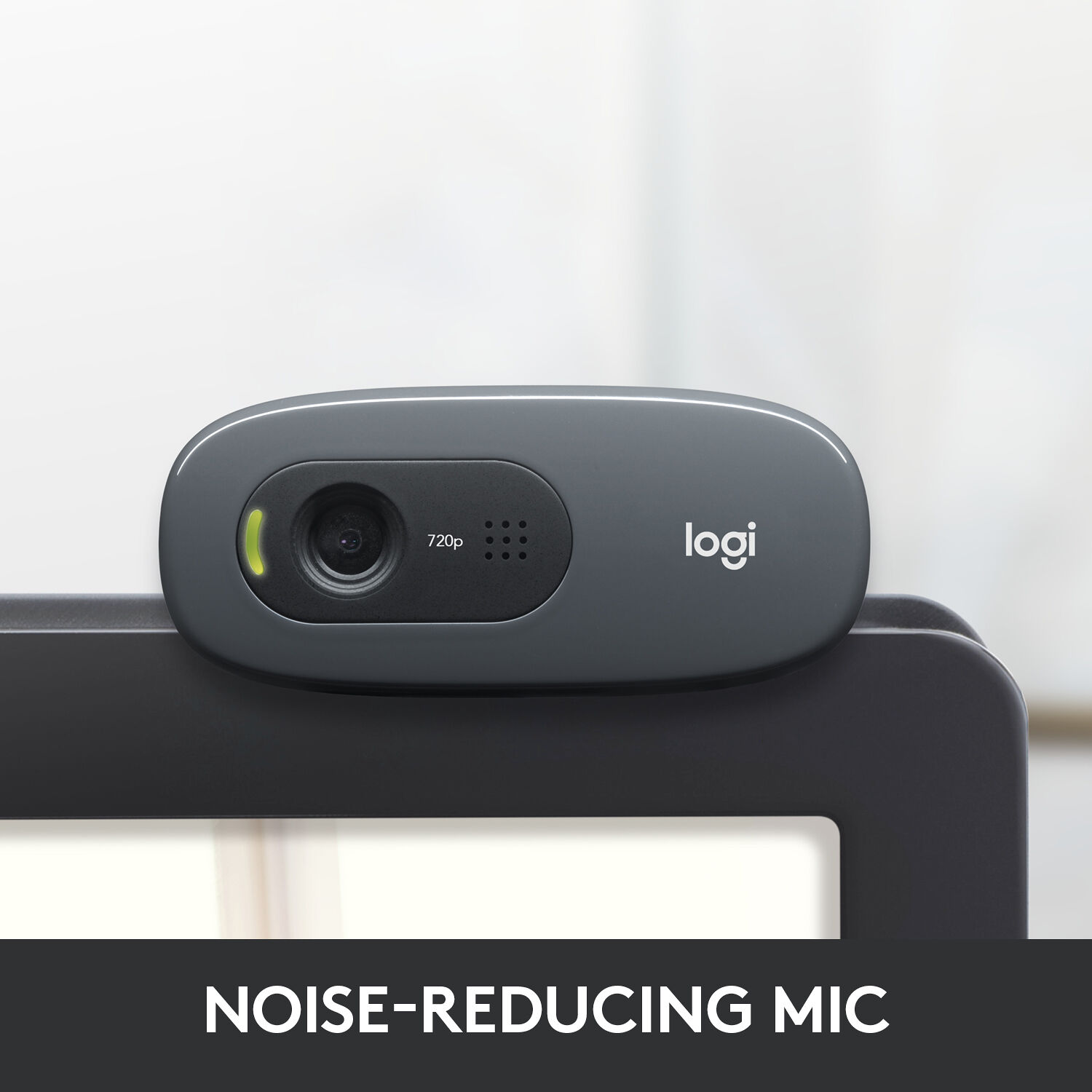 Logitech Webcam C270 compact USB webcam for HD 720p video calls — view 3