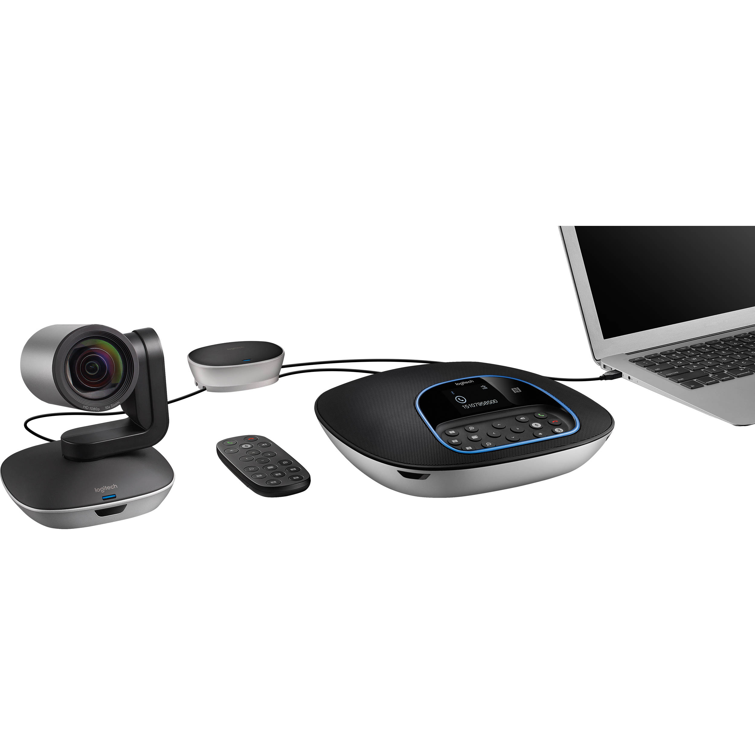 Logitech GROUP video conference system for conference-room wall-mount deployment — view 19