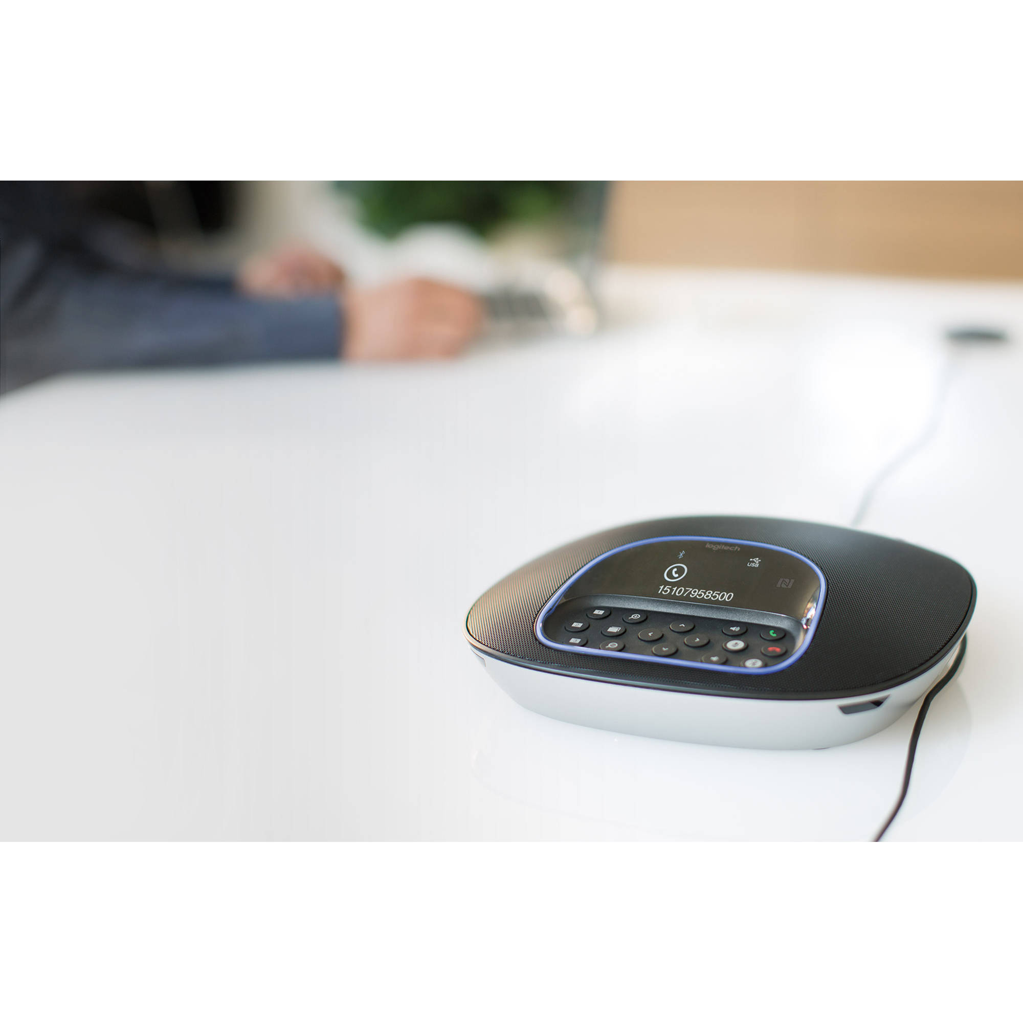 Logitech GROUP video conference system for conference-room wall-mount deployment — view 22