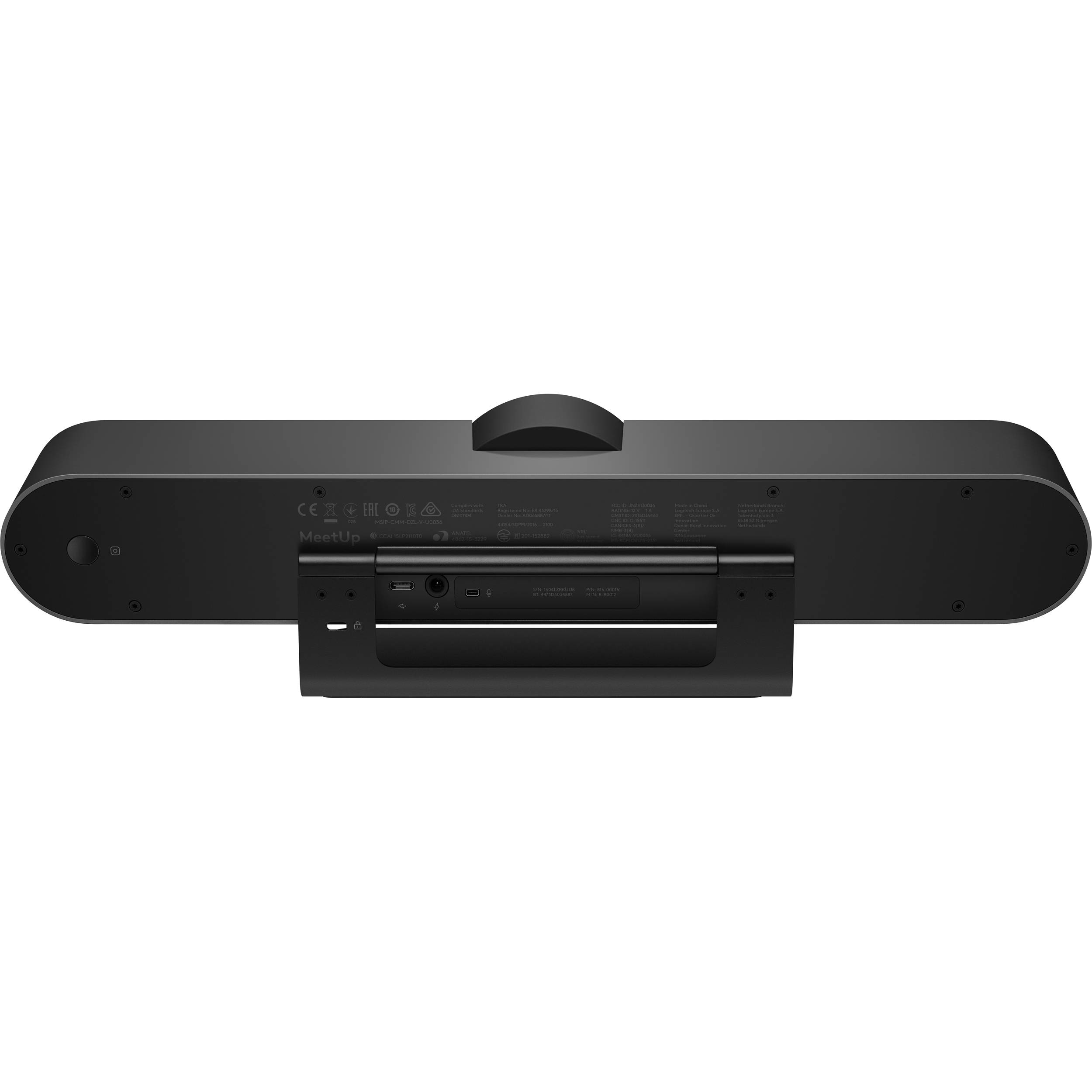 Logitech MeetUp bundle with microphone, 120 degree field of view, and 4K optics for huddle rooms — view 5