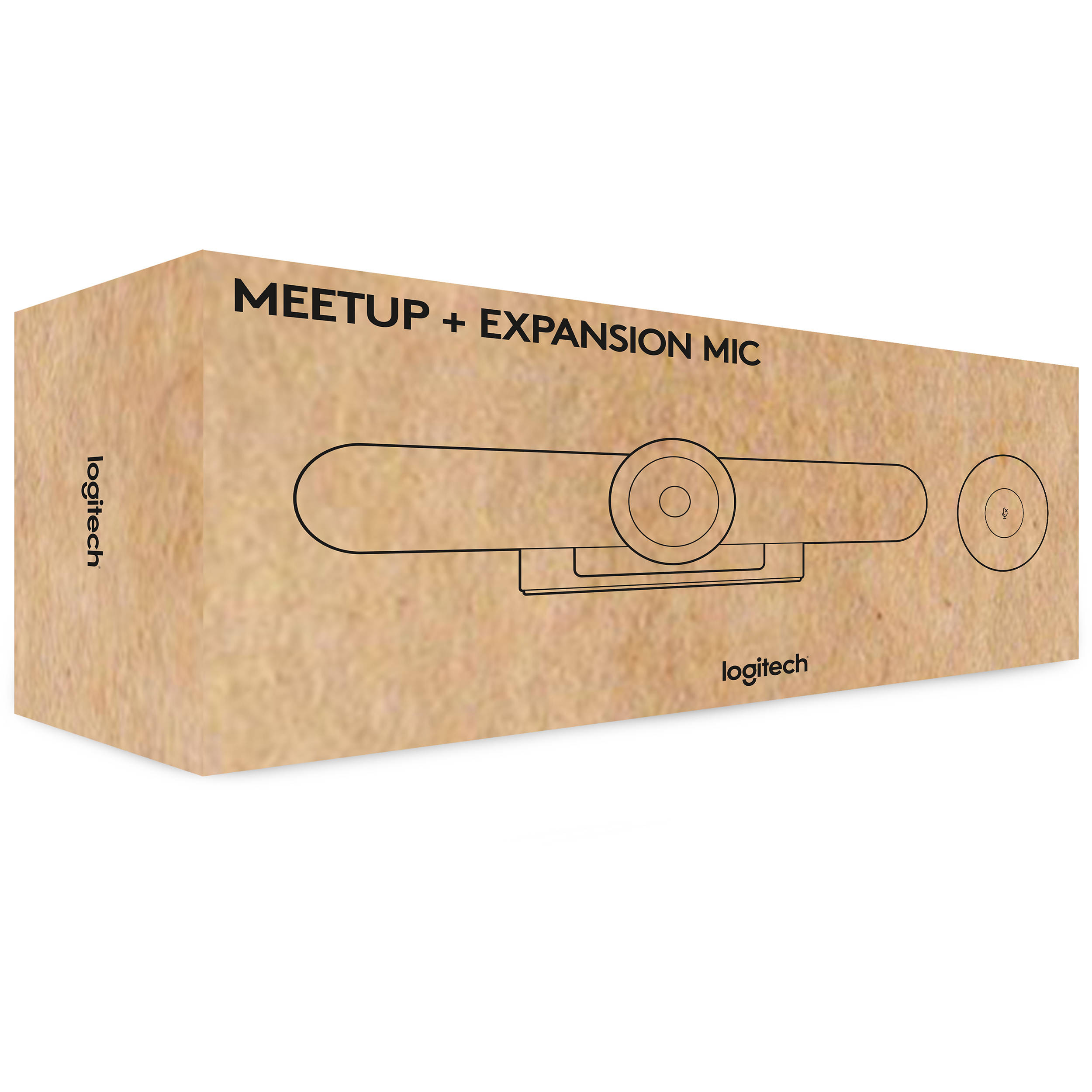 Logitech MeetUp bundle with microphone, 120 degree field of view, and 4K optics for huddle rooms — view 8