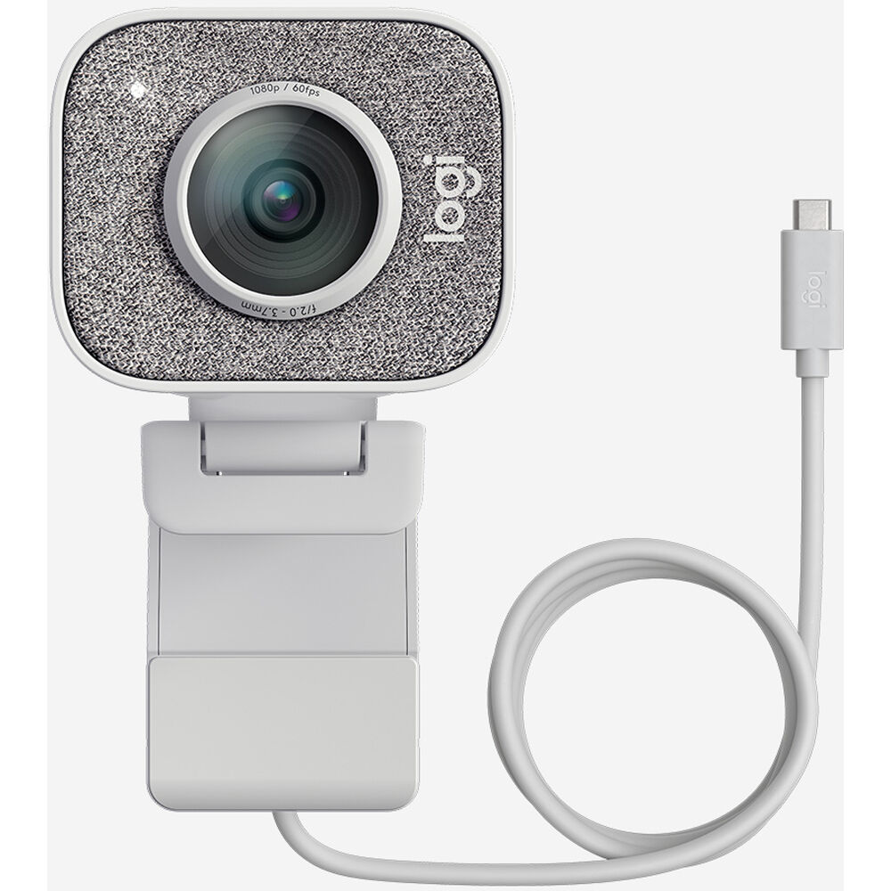 Logitech StreamCam Off White webcam for 1080p 60 fps streaming with USB 3.1 — view 2
