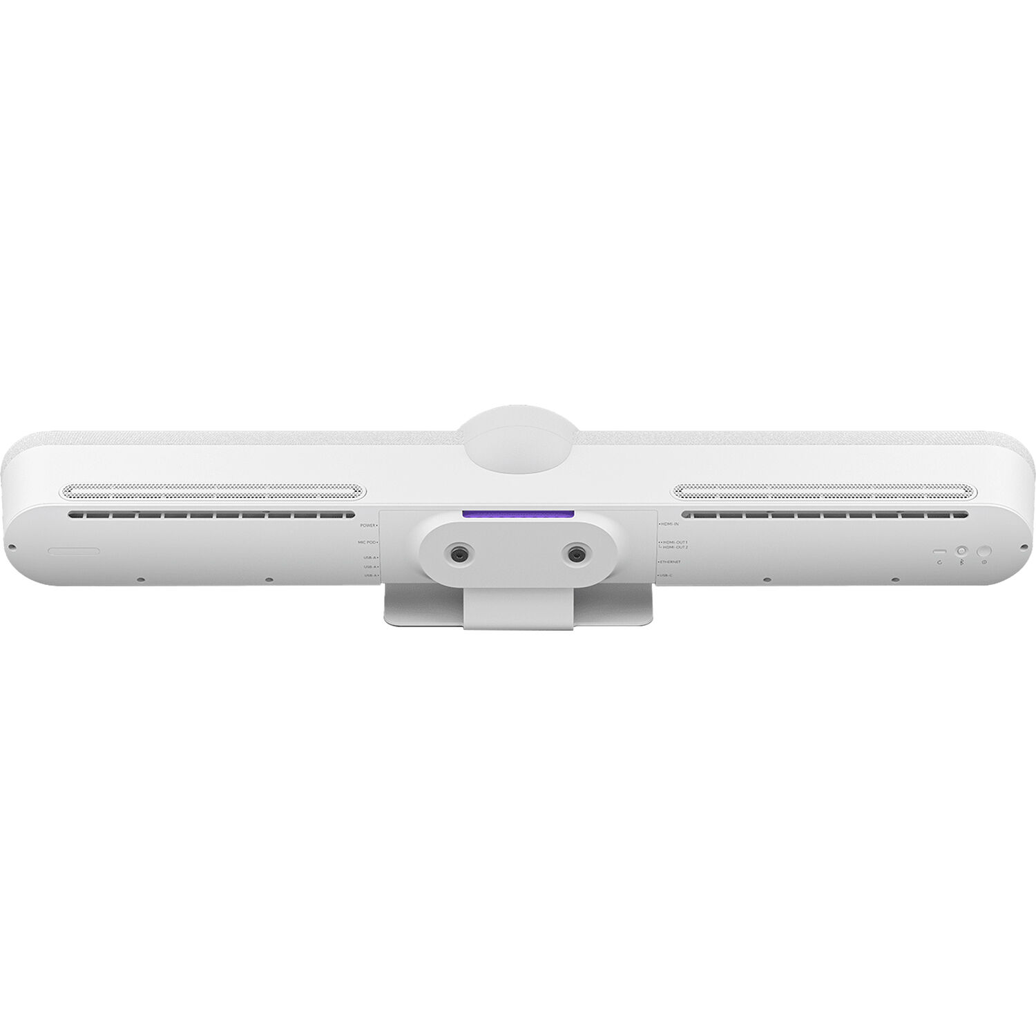 Logitech Rally Bar AIO White all-in-one video bar for midsize meeting rooms — view 5