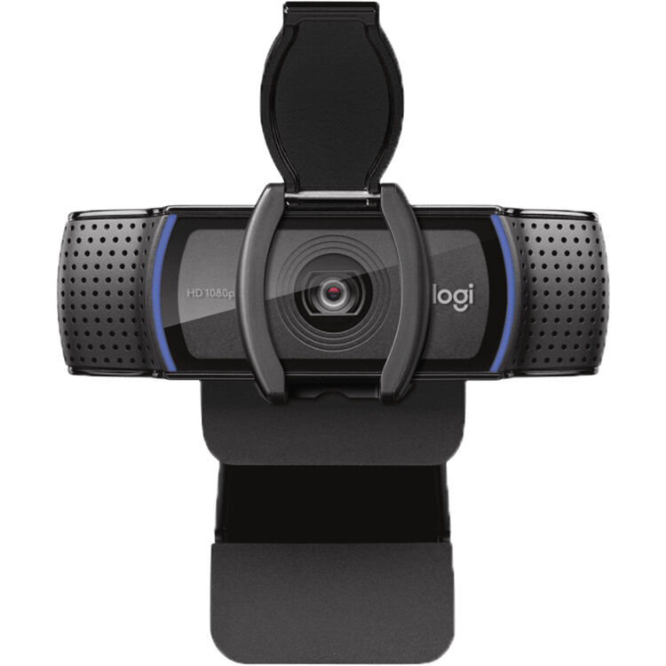 Logitech C920e HD 1080p webcam with 78 degree field of view for business video meetings — view 2