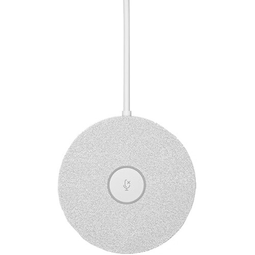 Logitech Rally conference camera system with white mic pods for conference rooms — view 3