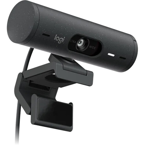 Logitech Brio 505 TAA-compliant graphite webcam for business video conferencing — view 10