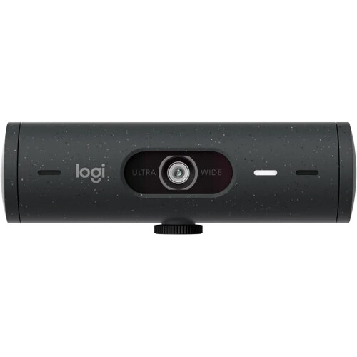 Logitech Brio 505 TAA-compliant graphite webcam for business video conferencing — view 12
