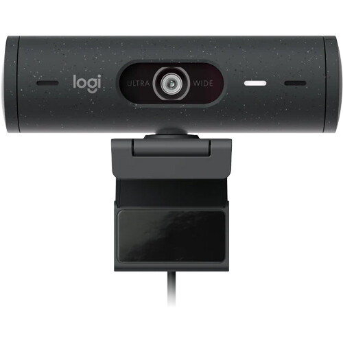 Logitech Brio 505 TAA-compliant graphite webcam for business video conferencing — view 9
