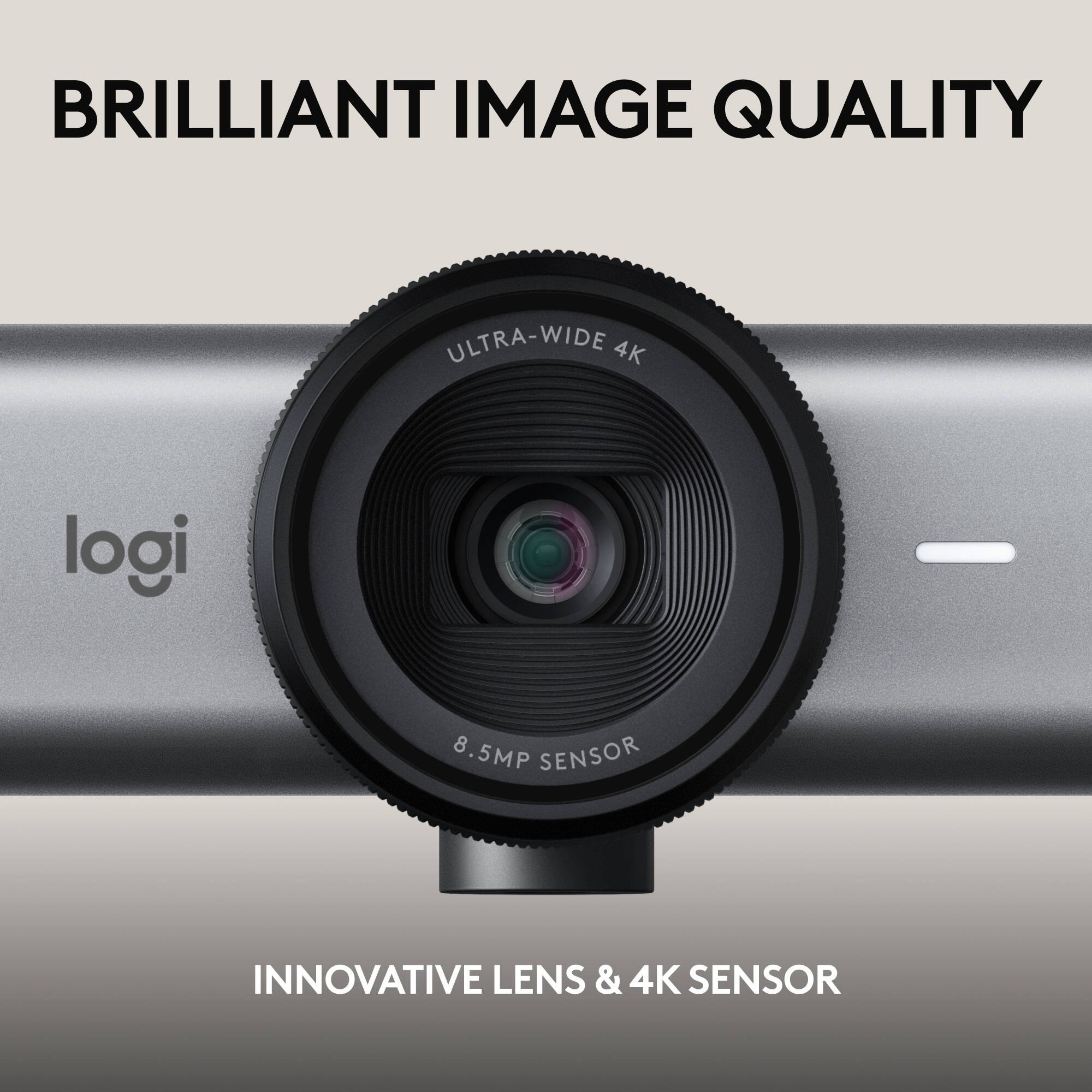 Logitech MX705 Brio business webcam for professional video calls — view 3