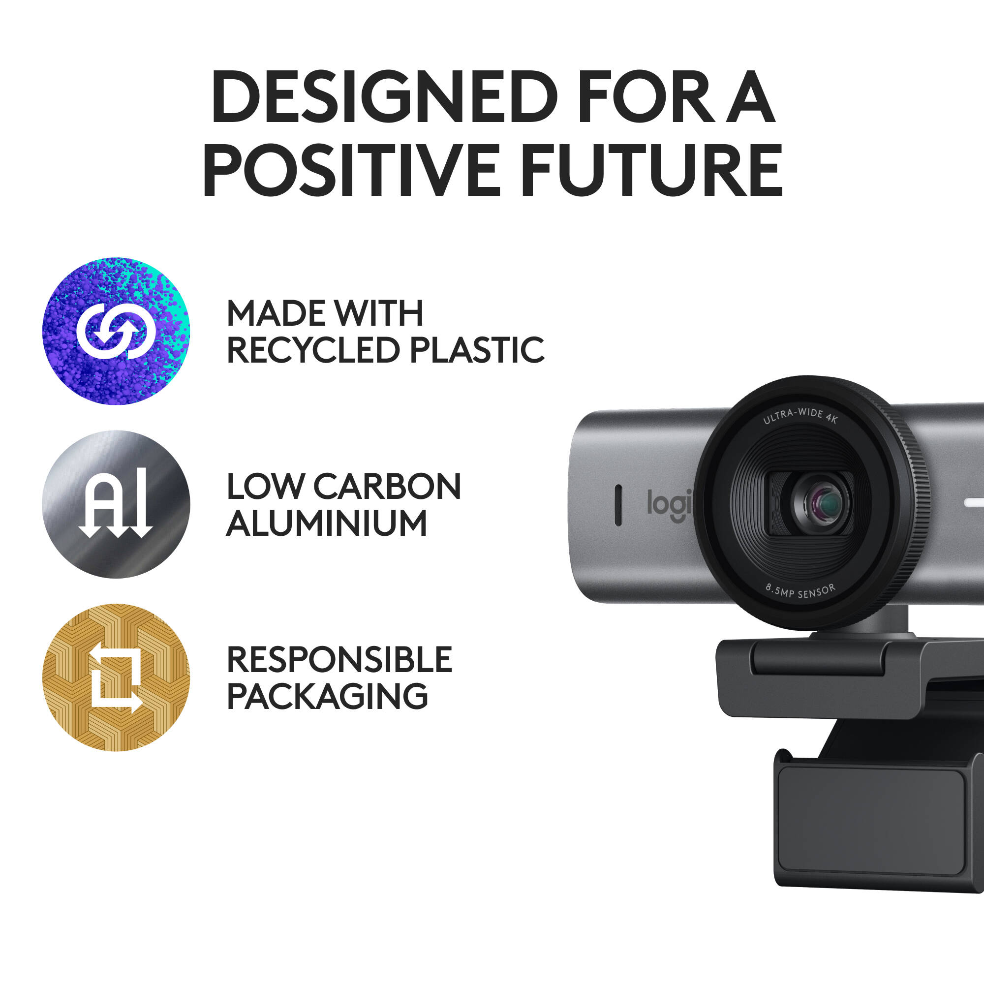 Logitech MX705 Brio business webcam for professional video calls — view 7