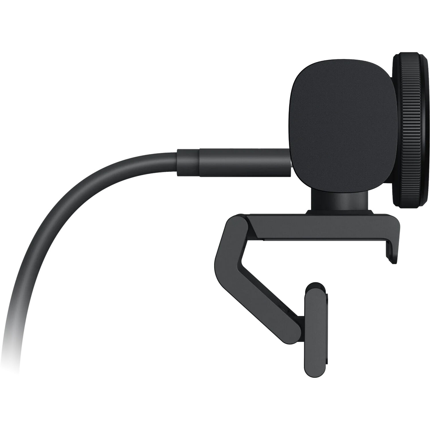 Logitech MX Brio Webcam in a premium desktop setup for 4K video conferencing — view 14