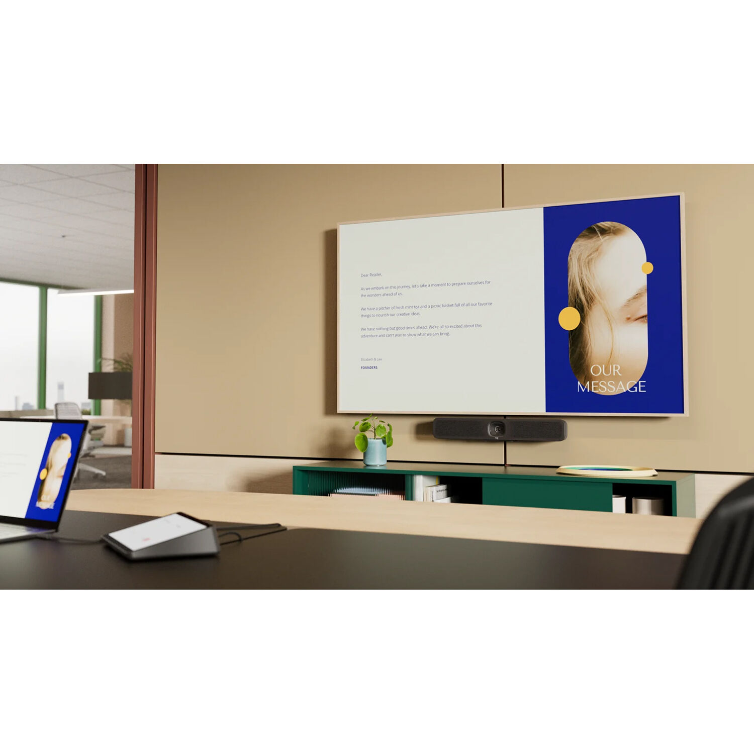 Logitech Meetup 2 conference room camera for small meeting spaces — view 4