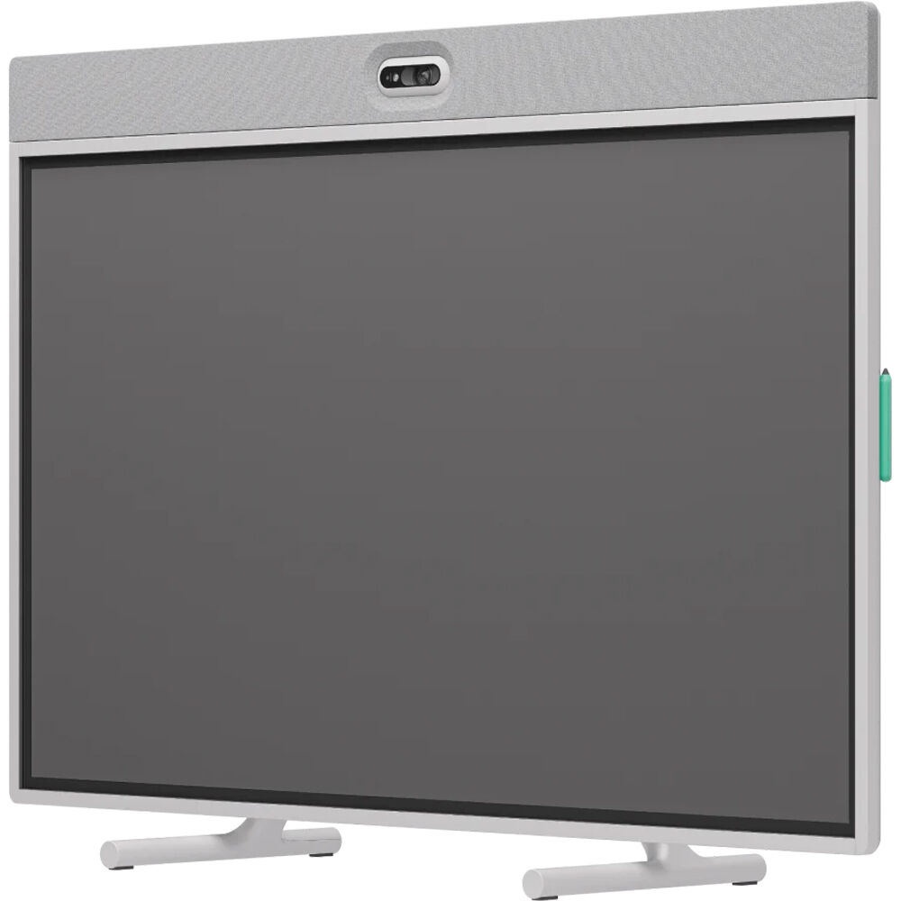 Logitech Rally Board 65 Offwhite all-in-one 65-inch touchscreen video conferencing system — view 2