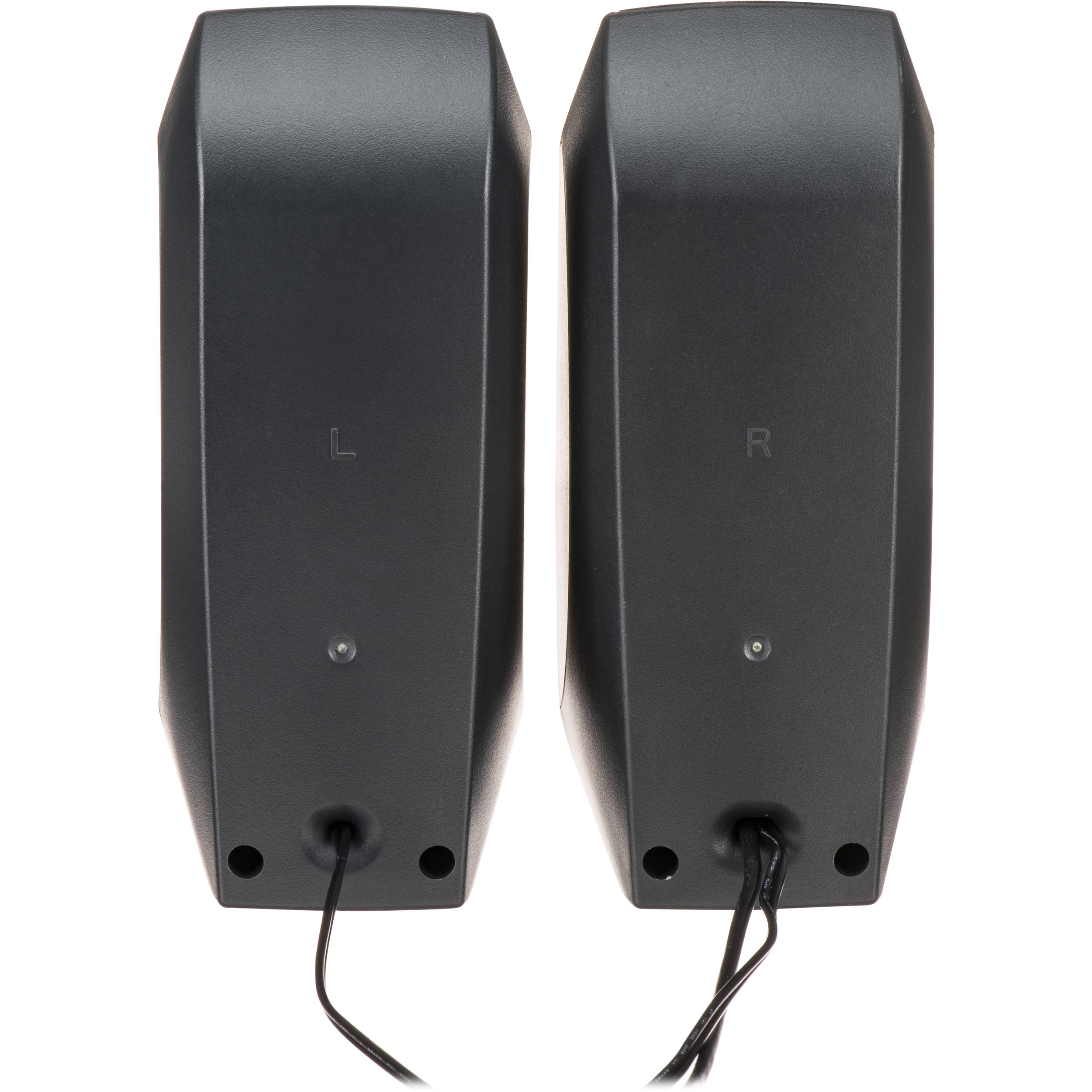 Logitech S150 USB desktop speakers with compact black stereo design — view 2