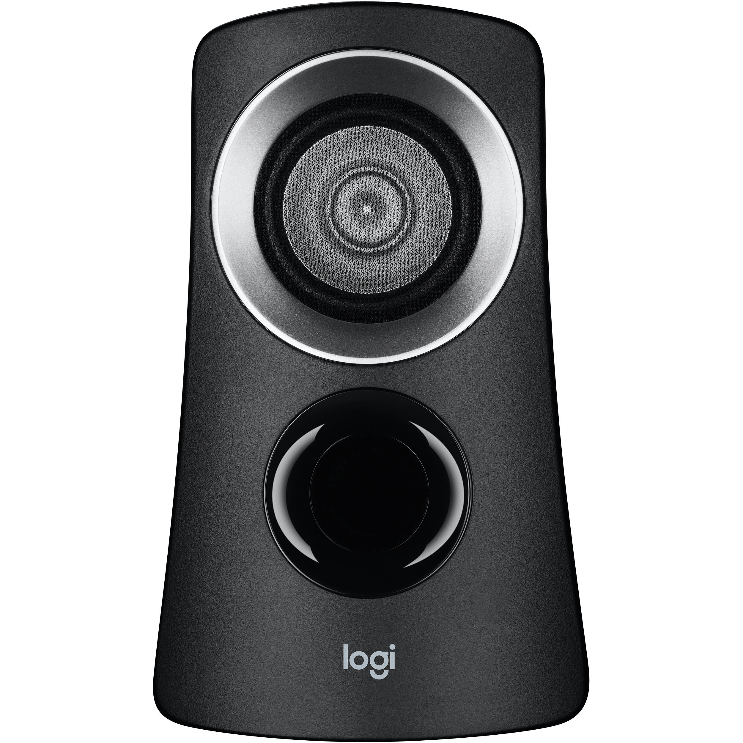 Logitech Z313 2.1 desktop speaker system with compact subwoofer and wired control pod — view 2