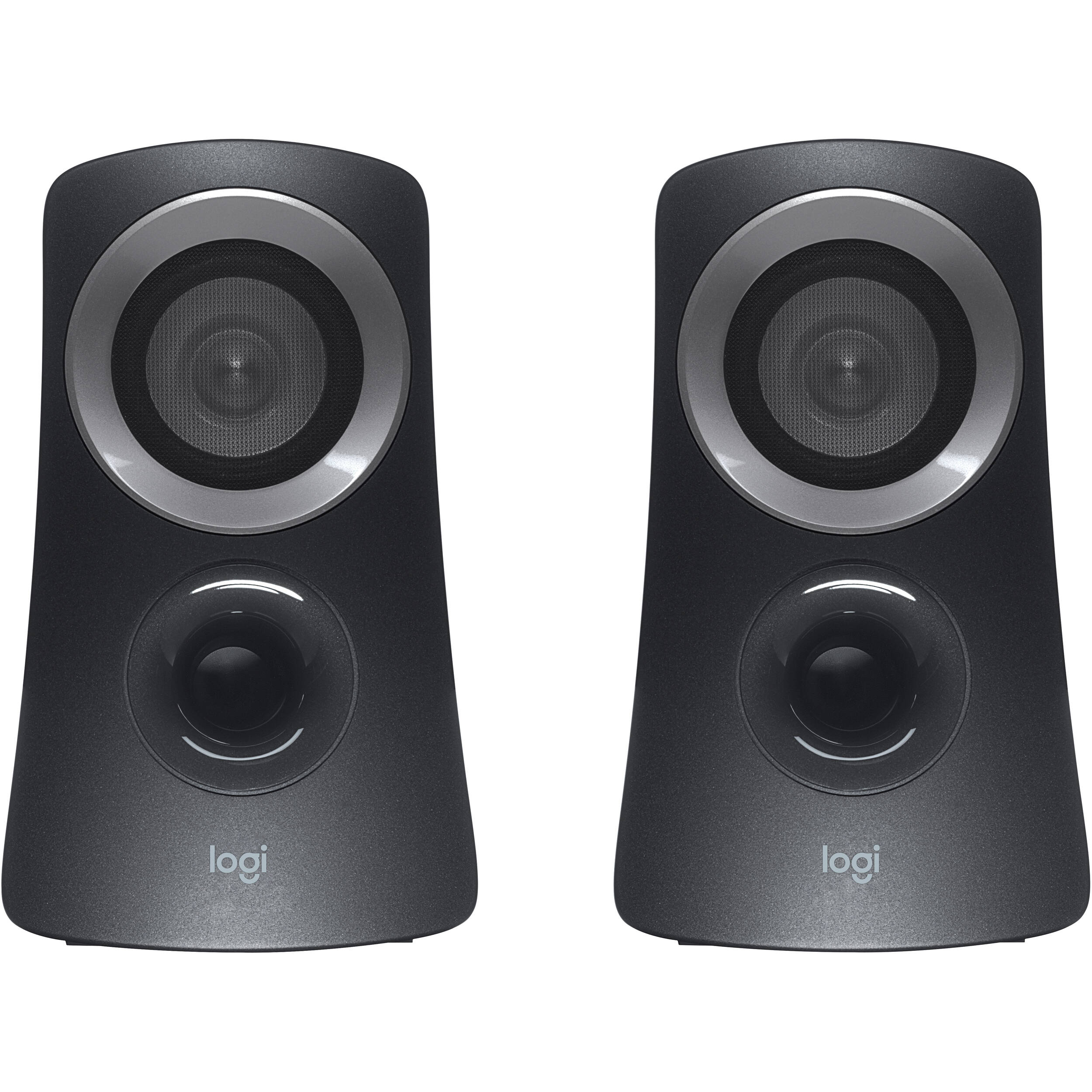 Logitech Z313 2.1 desktop speaker system with compact subwoofer and wired control pod — view 4