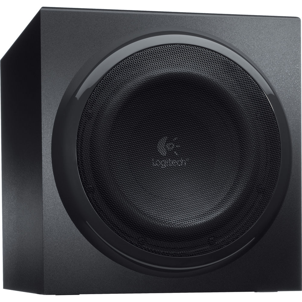 Logitech Z906 5.1 surround sound speaker system with subwoofer and satellite speakers — view 5