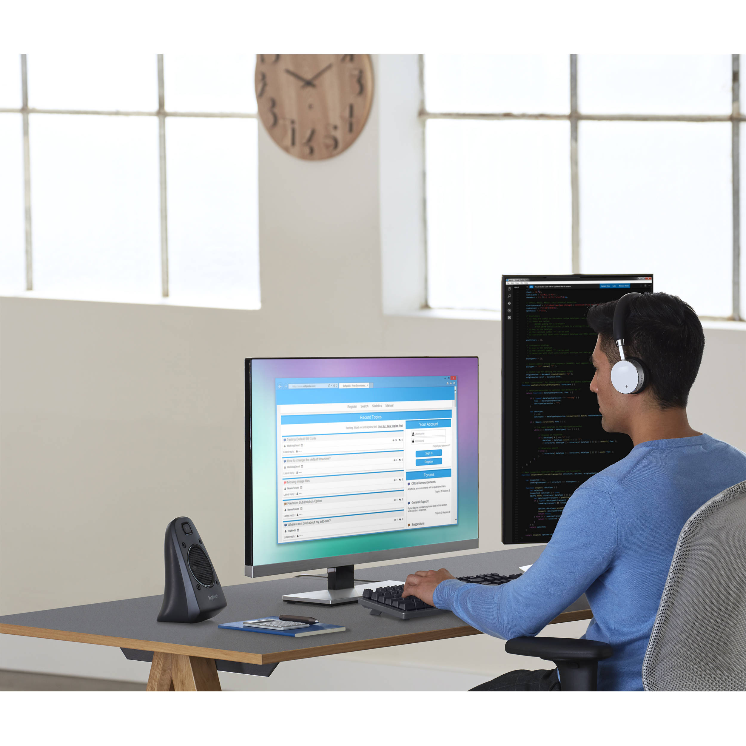 Logitech Z625 THX certified 2.1 desktop speaker system with subwoofer — view 10