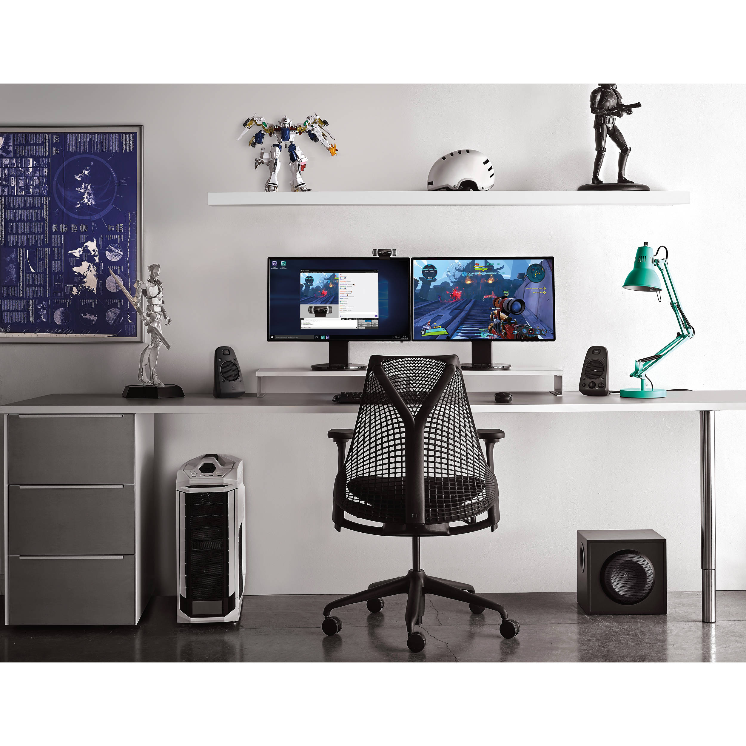 Logitech Z625 THX certified 2.1 desktop speaker system with subwoofer — view 12