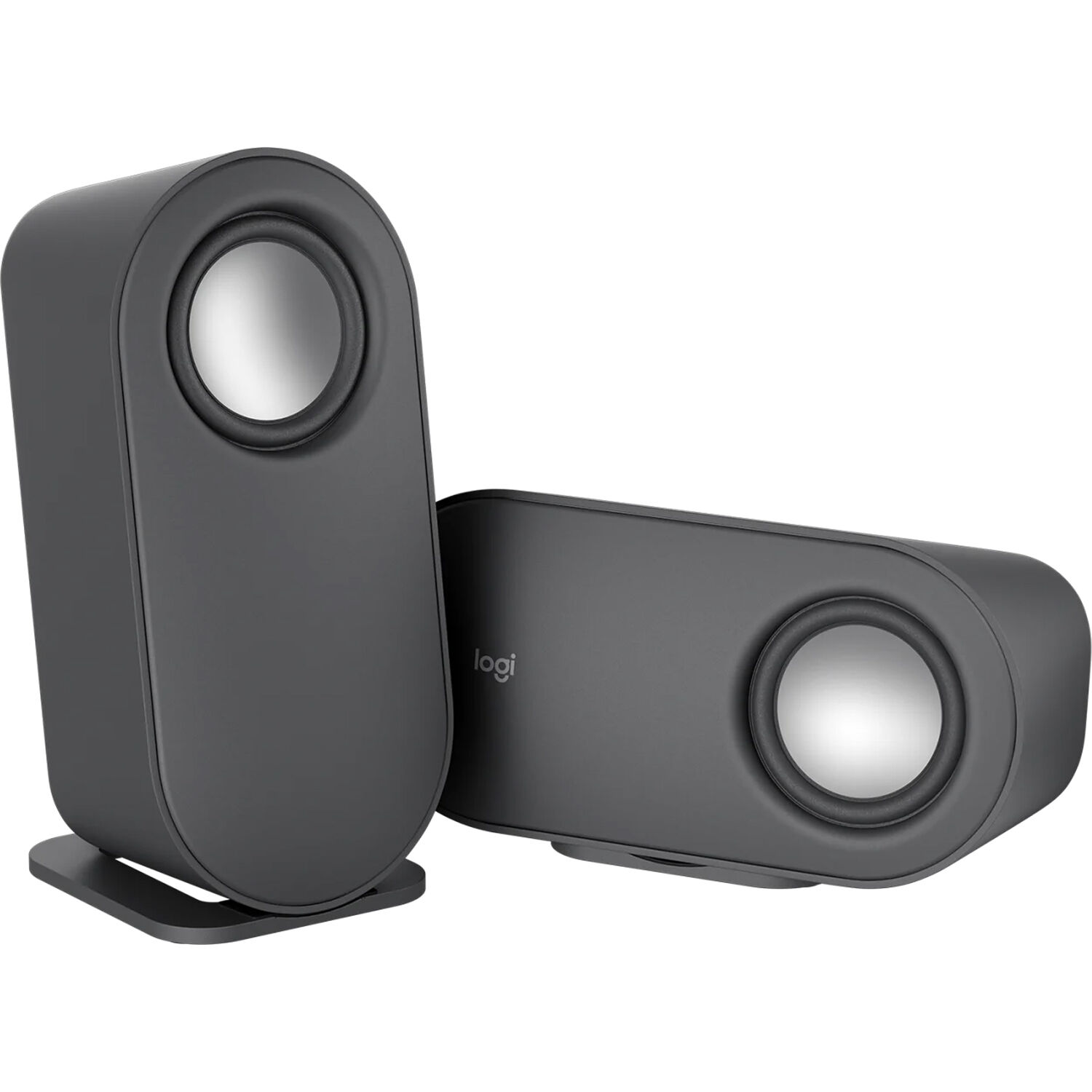 Logitech Z407 Bluetooth computer speakers with subwoofer and wireless control dial — view 2