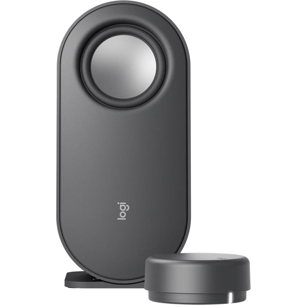Logitech Z407 Bluetooth computer speakers with subwoofer and wireless control dial — view 3