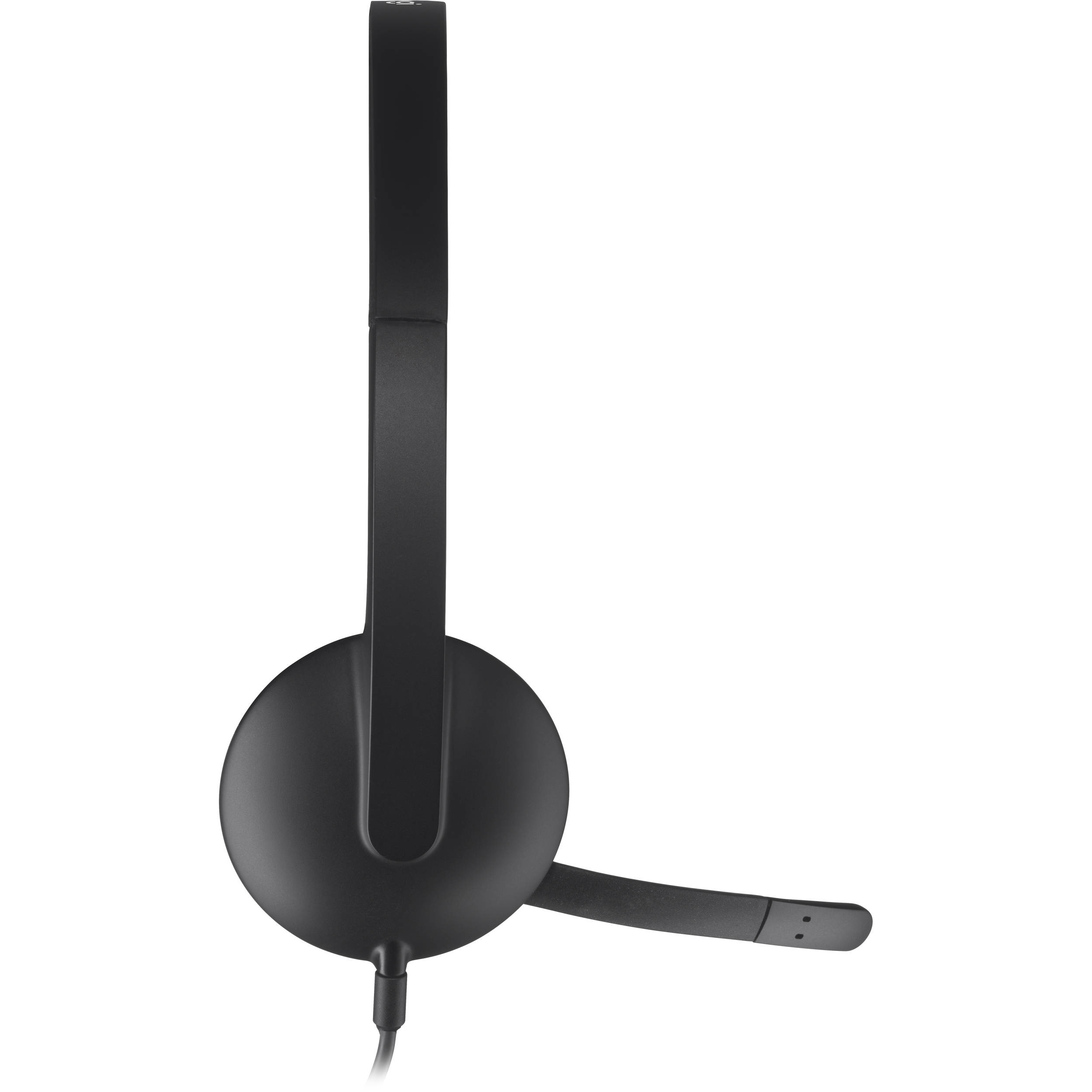 Logitech H340 USB wired headset with stereo sound and boom microphone — view 5