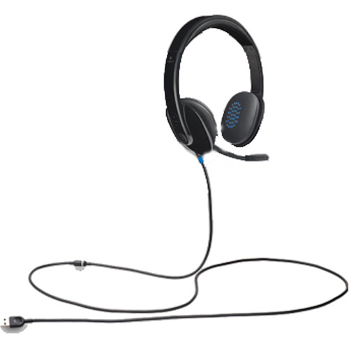 H540 USB Computer Headset features plug-and-play connectivity so you can  instantly enjoy music, movies, and calls in rich, digital stereo sound.  On-ear controls and mute indicator light make it easy to see when the mic is muted. — view 2