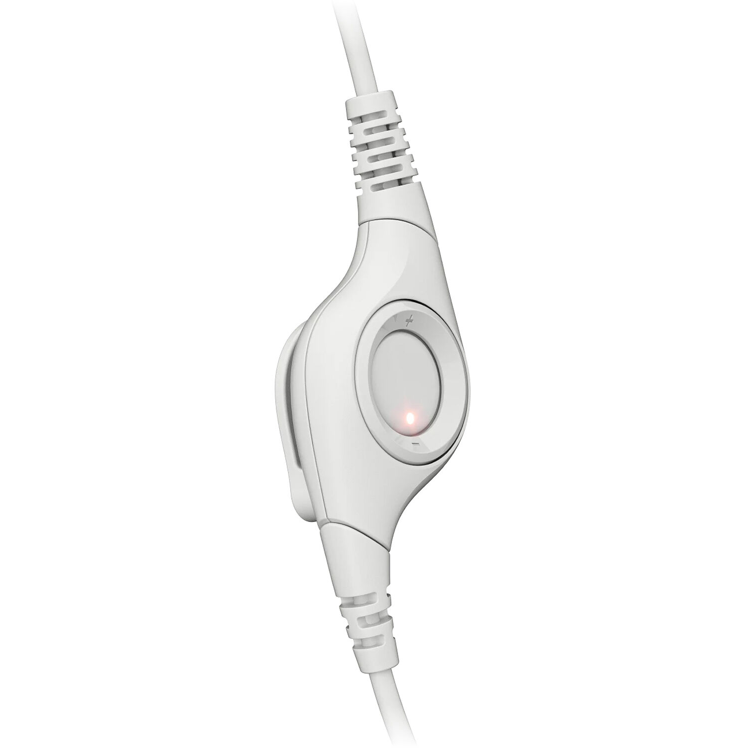 Logitech H390 white USB wired computer headset with over-ear design and boom microphone — view 13