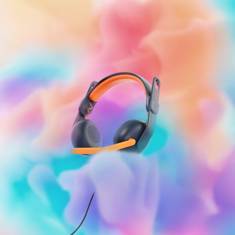Logitech Zone Learn Headset USB-C on-ear wired headset for modern classroom and training devices — view 7