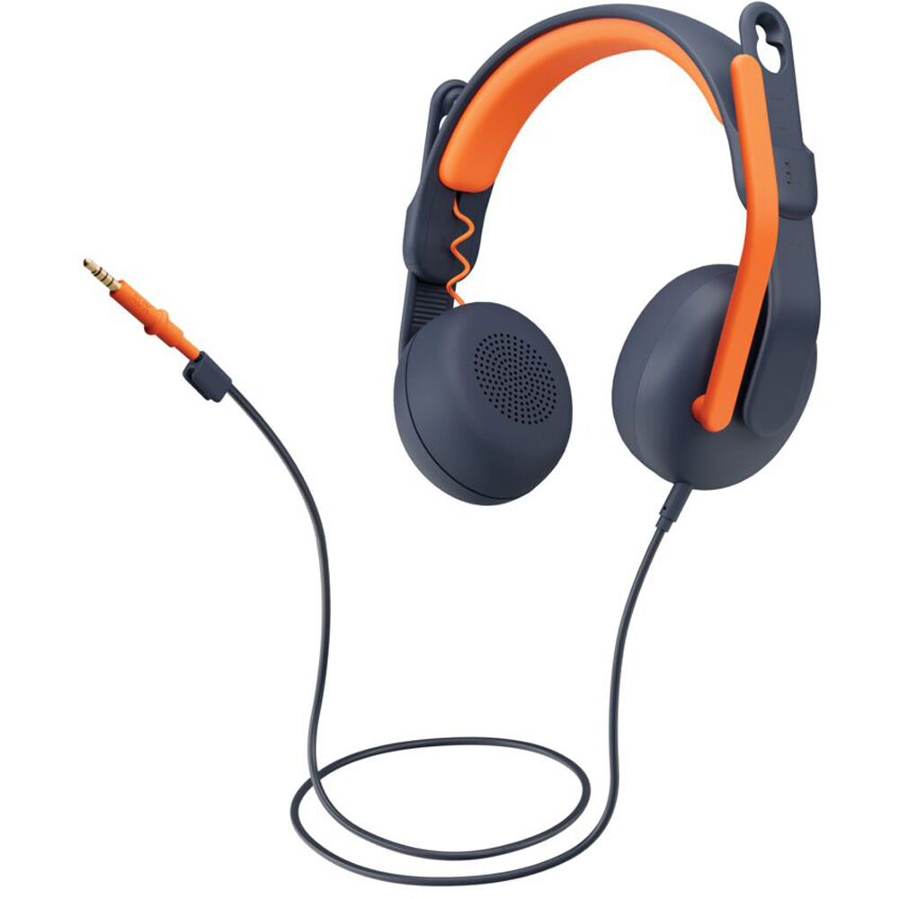 Logitech Zone Learn Headset 3.5 mm on-ear wired headset for classroom and training use — view 4
