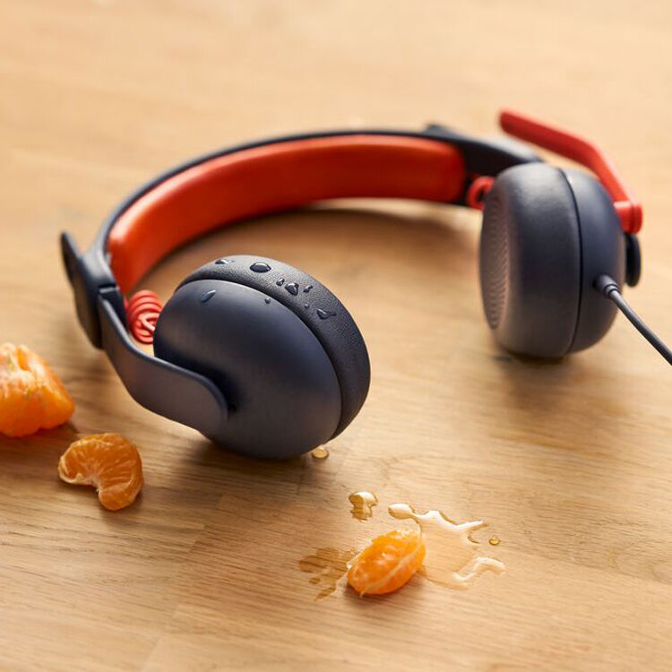 Logitech Zone Learn Headset 3.5 mm on-ear wired headset for classroom and training use — view 7