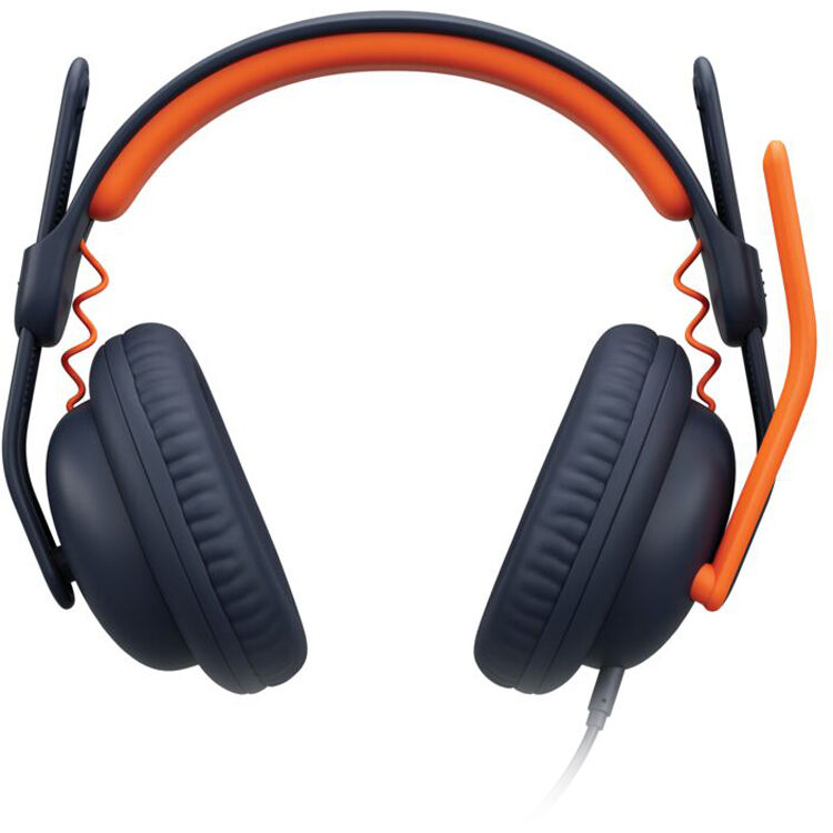 Logitech Zone Learn wired headset with 3.5 mm connection and over-ear design — view 2