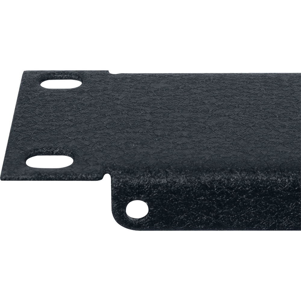 Middle Atlantic AP-4 4-space black anodized access panel for rack openings — view 3