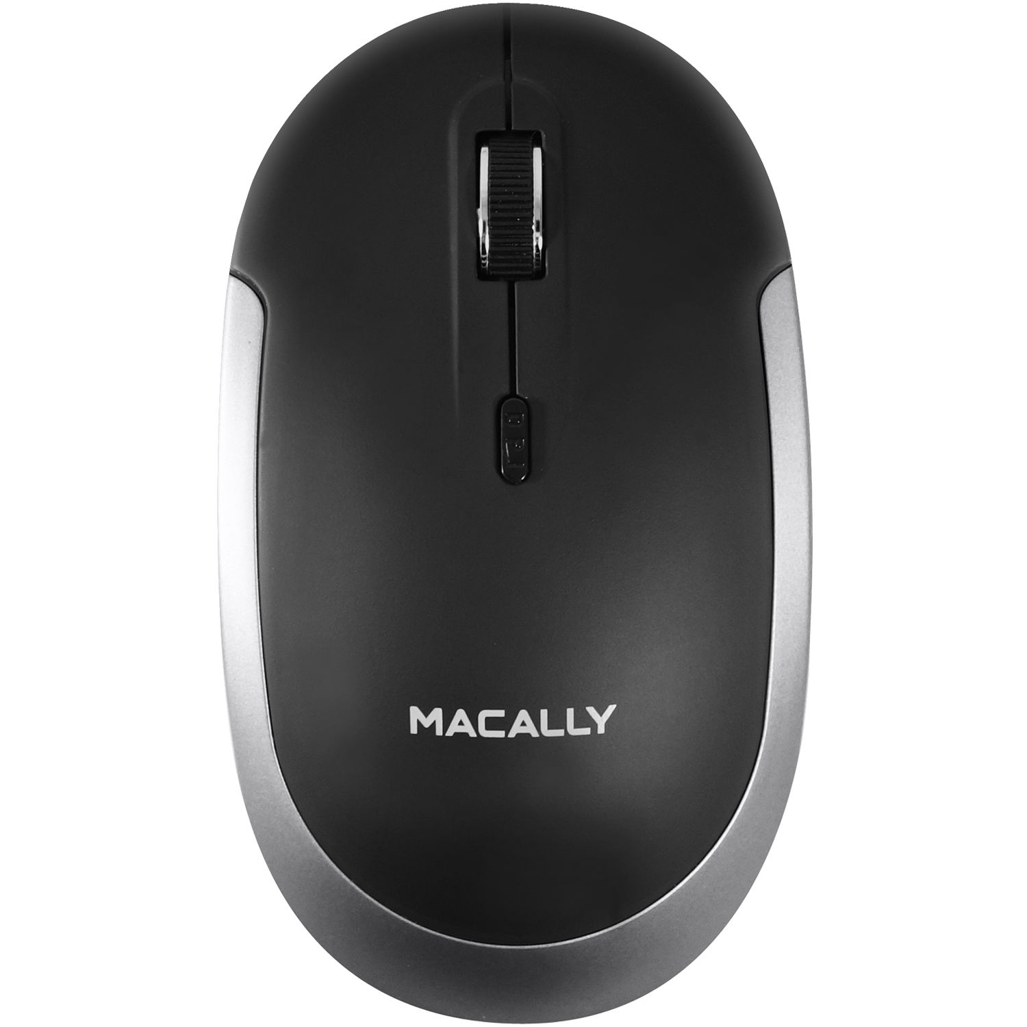 MACALLY PERIPHERALS BLUETOOTH QUIET CLICK MAC MOUSE BLACK/SPACE GRAY MOUSE FOR MAC  PC — view 2