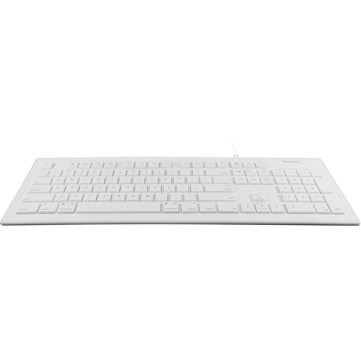MACALLY PERIPHERALS FULL SIZE USB KEYBOARD FOR MAC — view 2