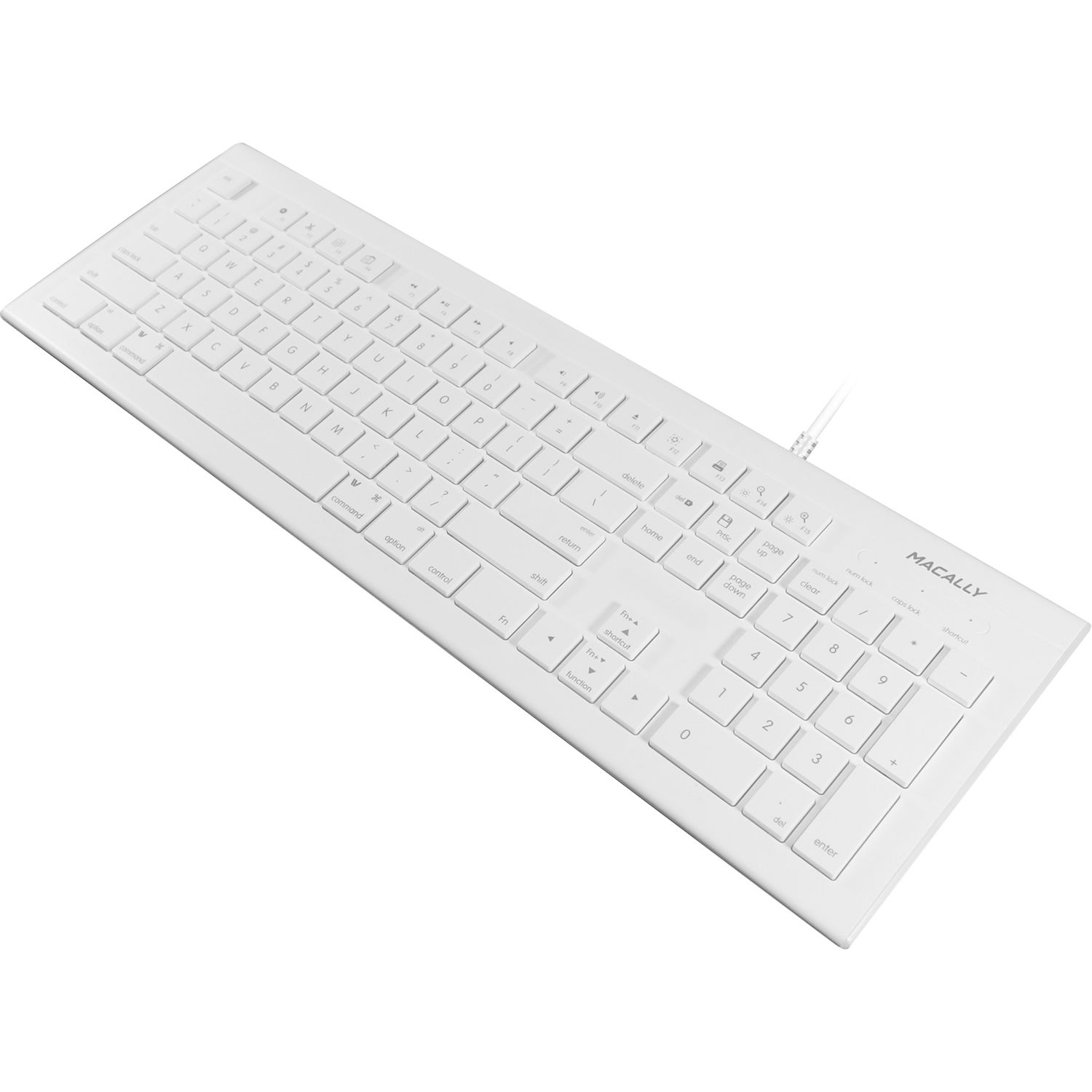 MACALLY PERIPHERALS FULL SIZE USB KEYBOARD FOR MAC — view 5