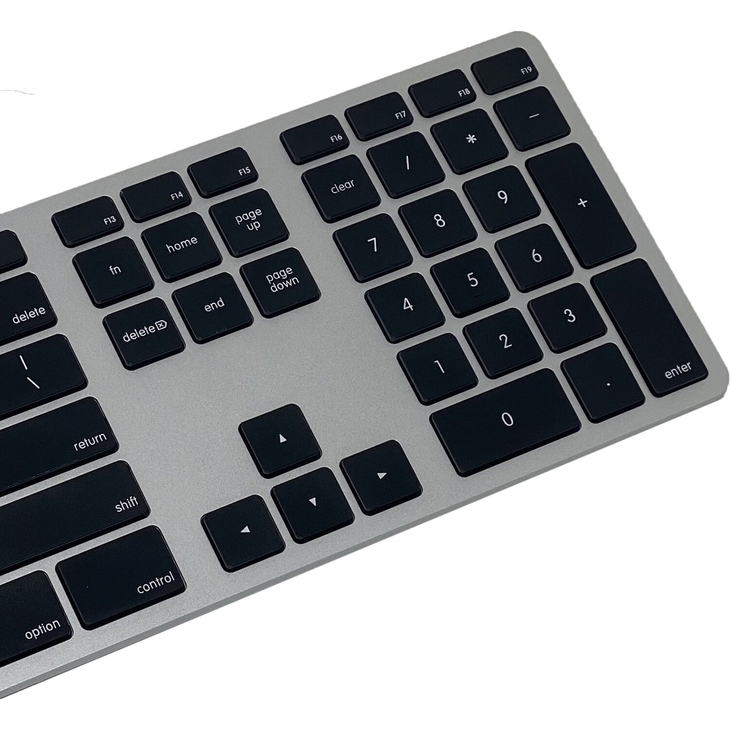 MATIAS FK316CB USB-C keyboard for Mac in space gray — view 2