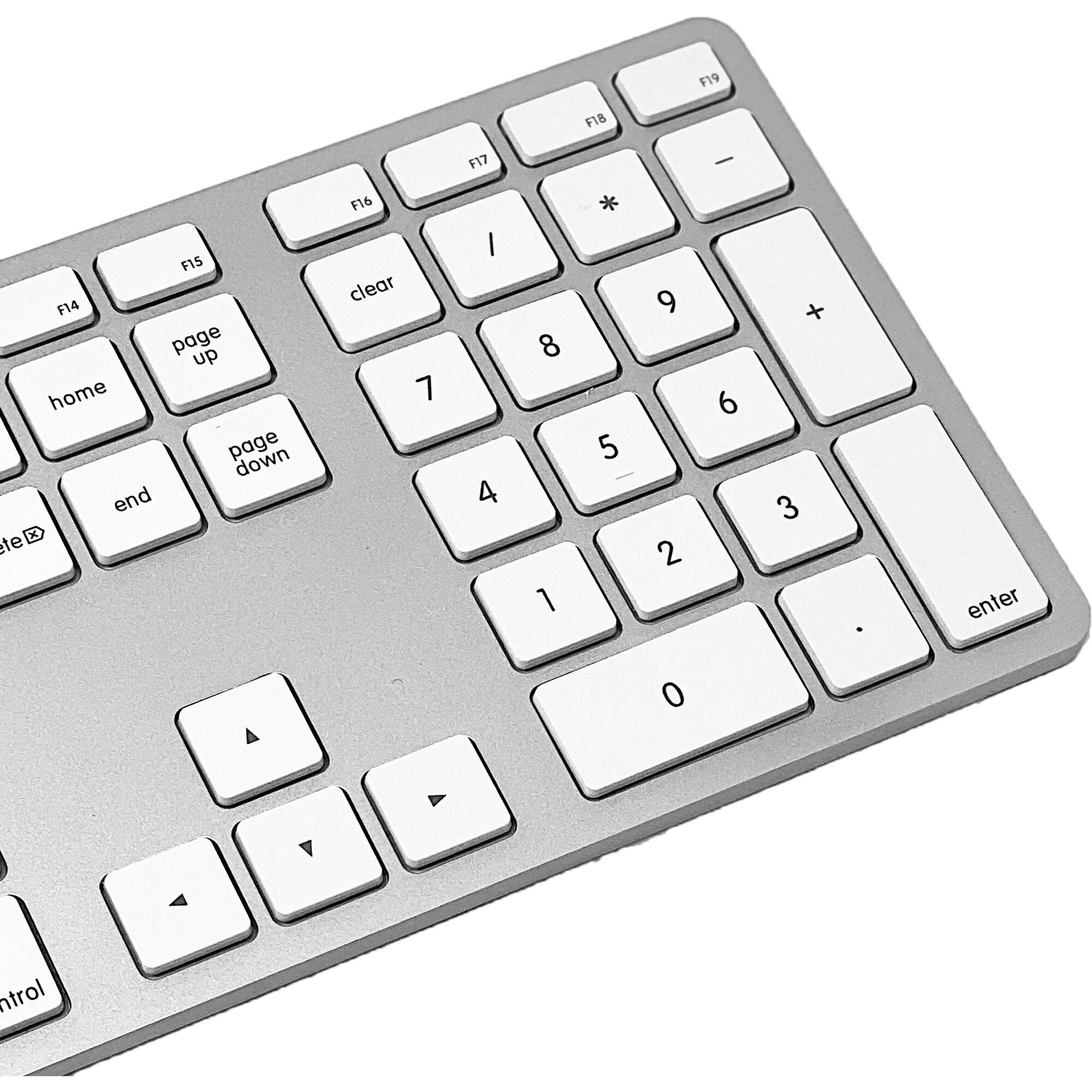 MATIAS FK316CS USB-C keyboard for Mac with numeric keypad — view 3