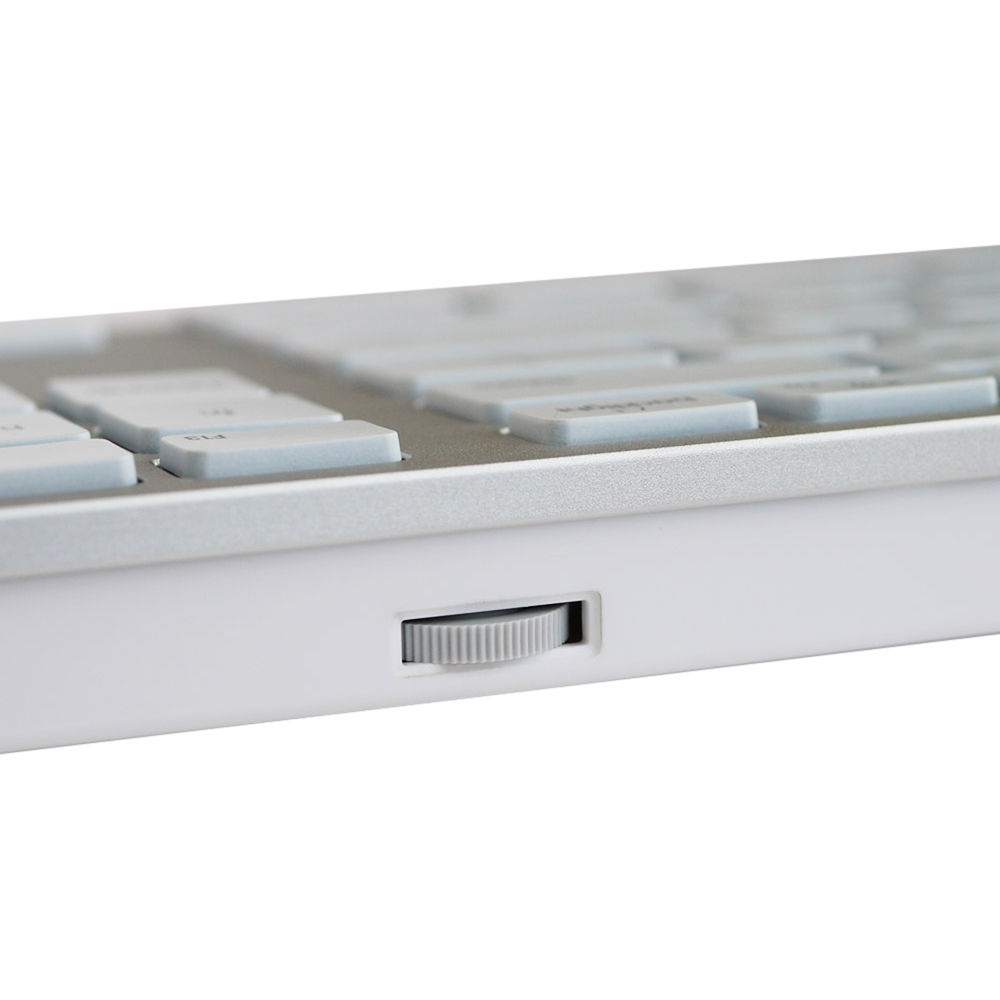MATIAS BACKLIT ALUMINUM KEYBOARD SILVER — view 3
